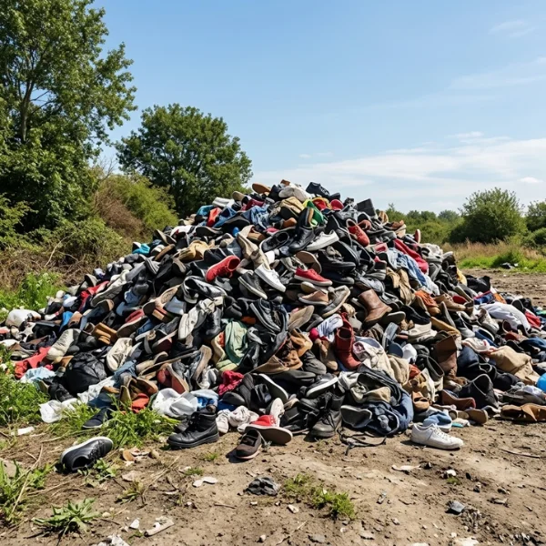Rubbish removal service in Dubai & Abu Dhabi showing household and construction waste piles